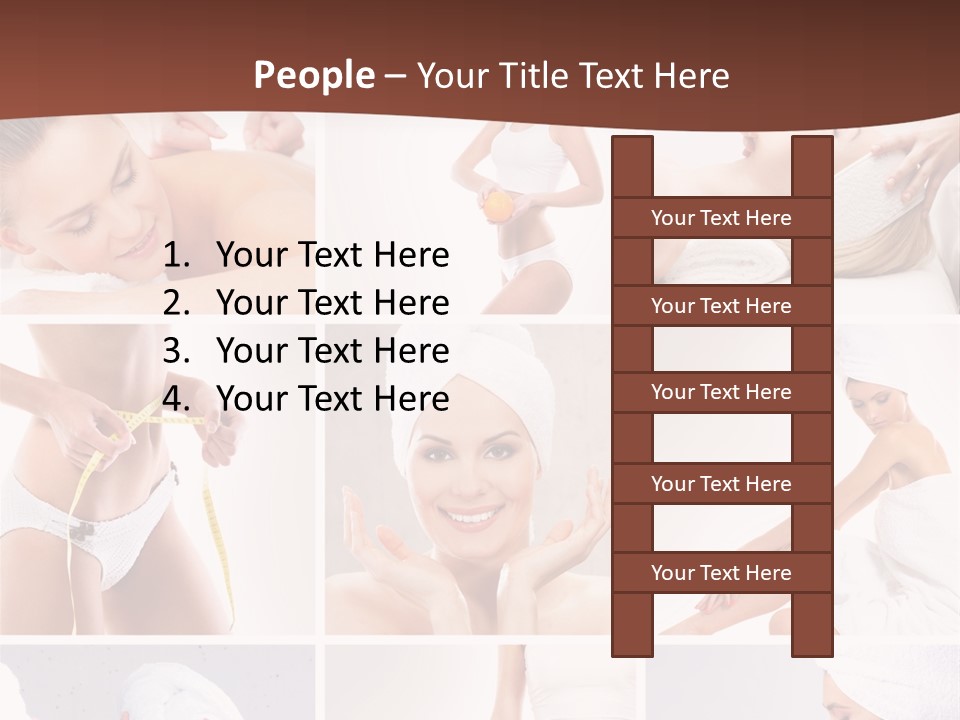 Tape Beautiful Leisure PowerPoint Template