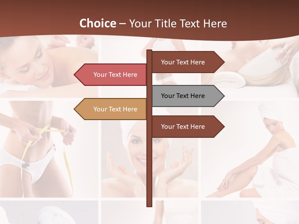Tape Beautiful Leisure PowerPoint Template