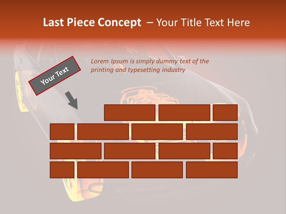 Ray Sportcar Car PowerPoint Template