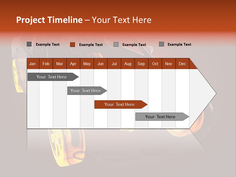 Ray Sportcar Car PowerPoint Template