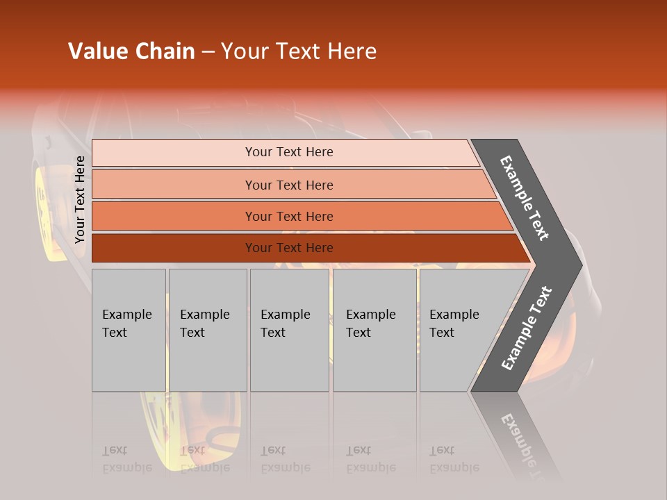 Ray Sportcar Car PowerPoint Template