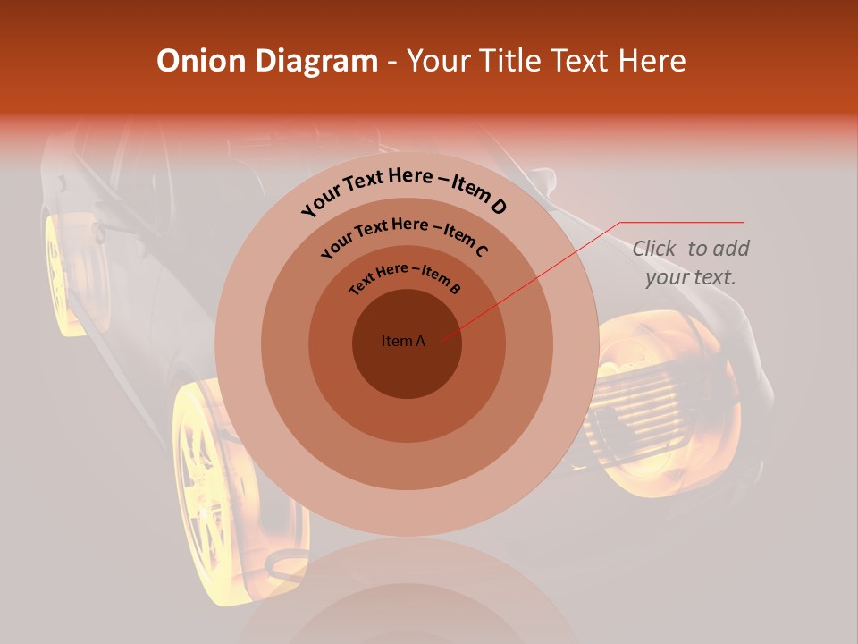 Ray Sportcar Car PowerPoint Template