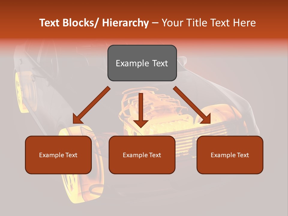 Ray Sportcar Car PowerPoint Template
