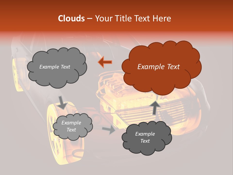 Ray Sportcar Car PowerPoint Template