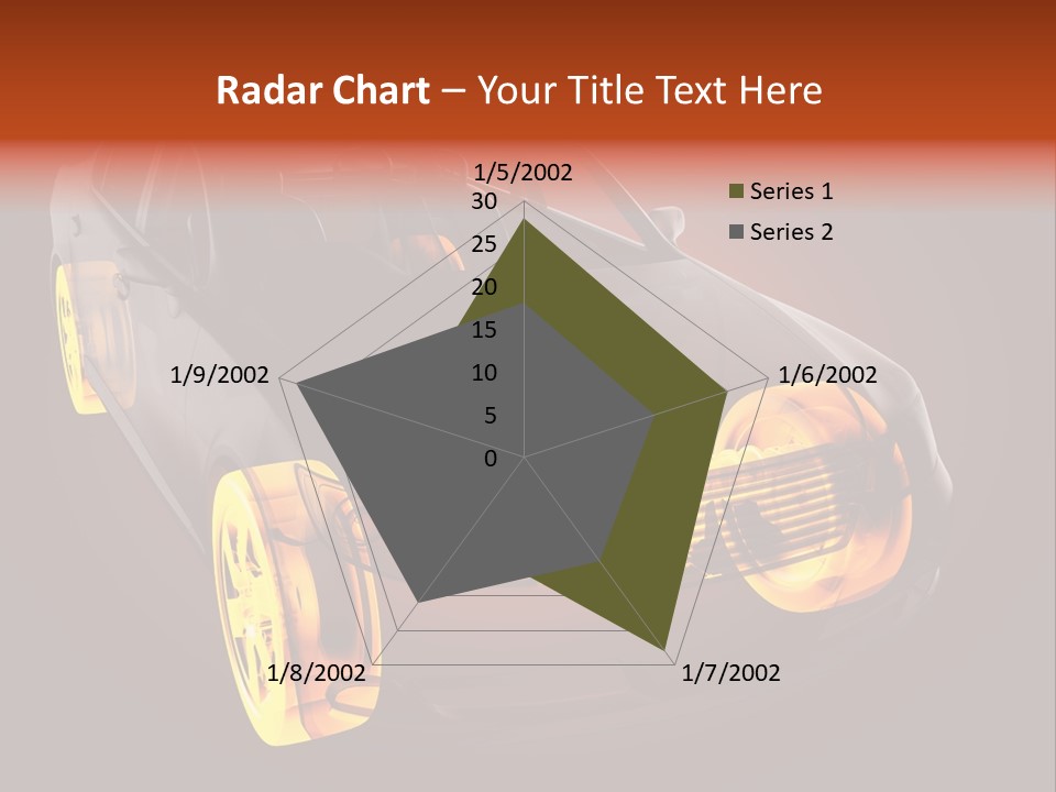 Ray Sportcar Car PowerPoint Template