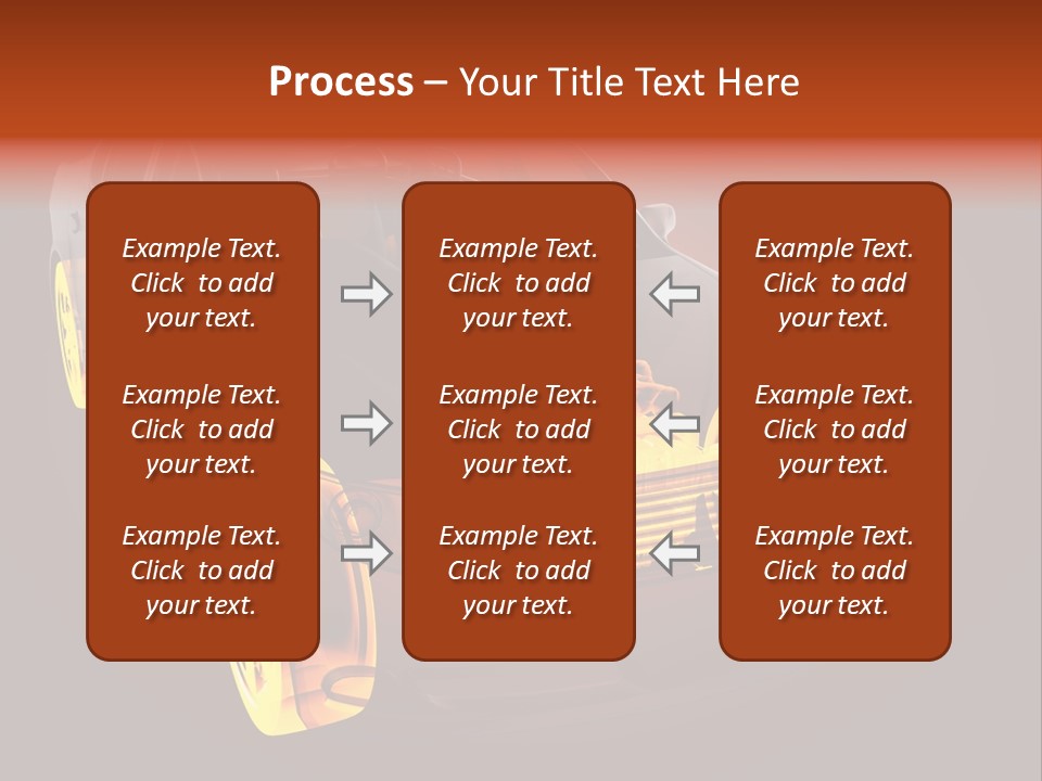 Ray Sportcar Car PowerPoint Template