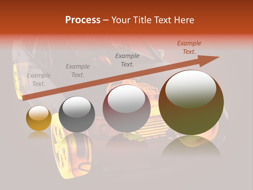 Ray Sportcar Car PowerPoint Template