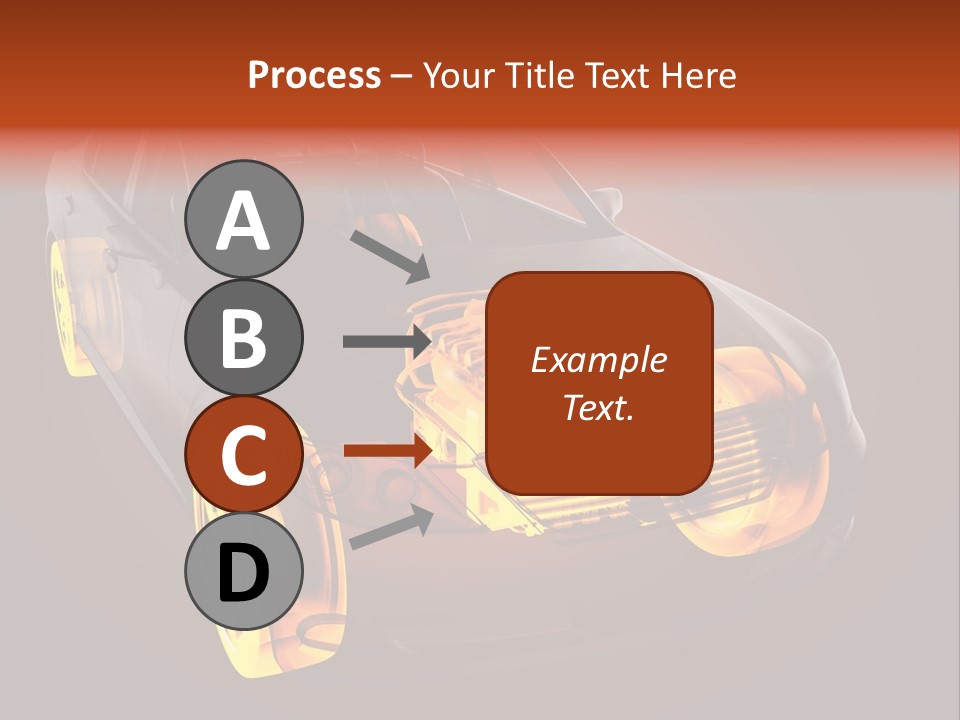 Ray Sportcar Car PowerPoint Template