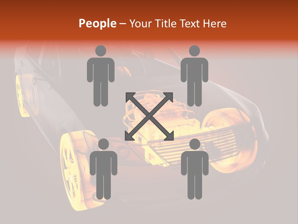 Ray Sportcar Car PowerPoint Template