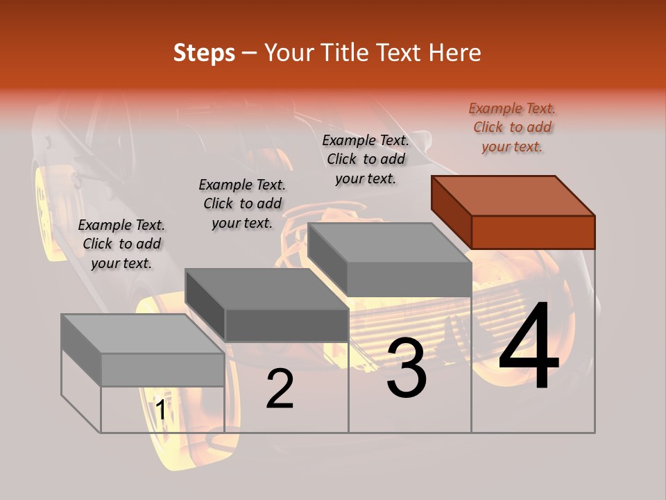 Ray Sportcar Car PowerPoint Template
