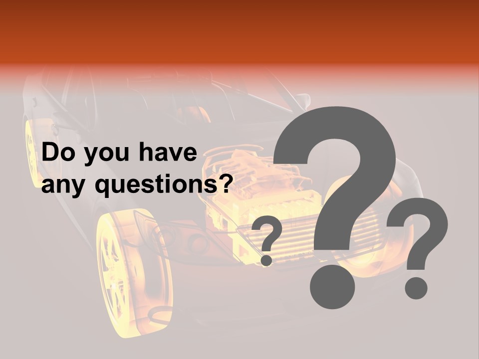 Ray Sportcar Car PowerPoint Template