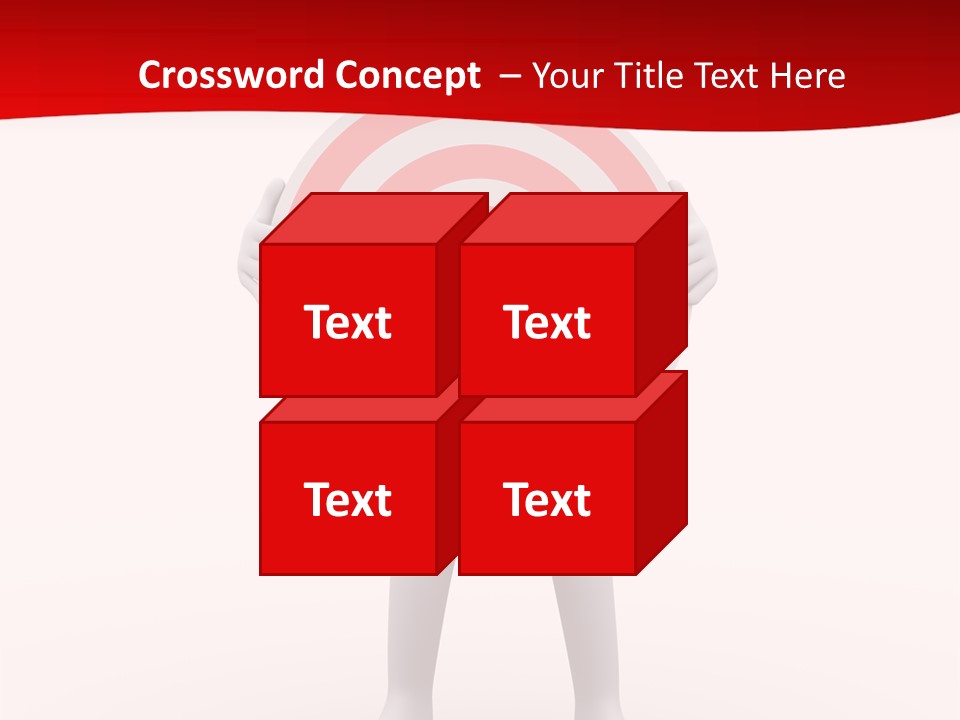 Stand Graphic Ring PowerPoint Template