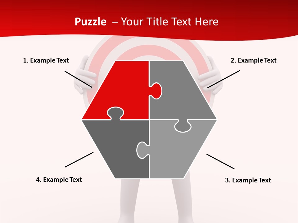 Stand Graphic Ring PowerPoint Template
