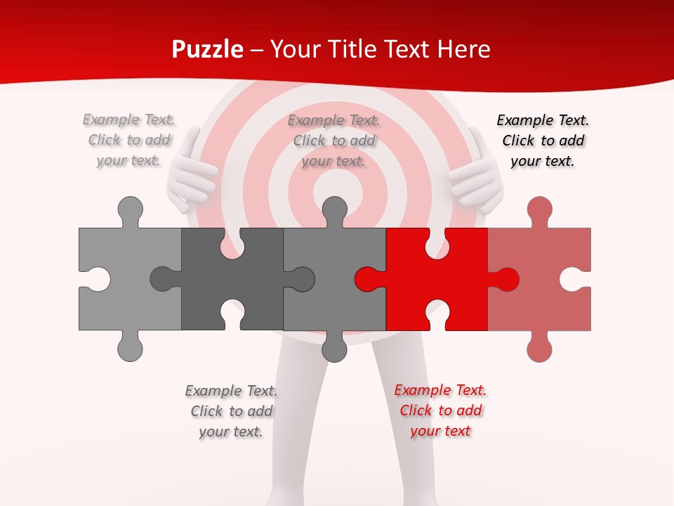 Stand Graphic Ring PowerPoint Template