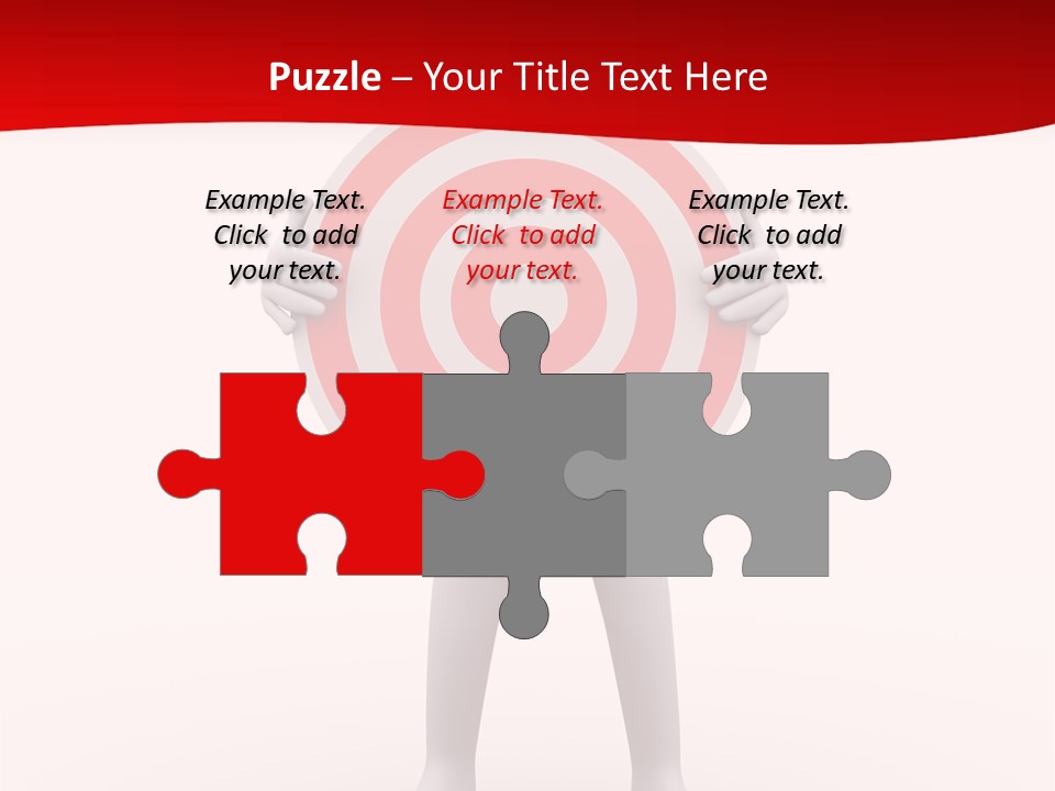 Stand Graphic Ring PowerPoint Template