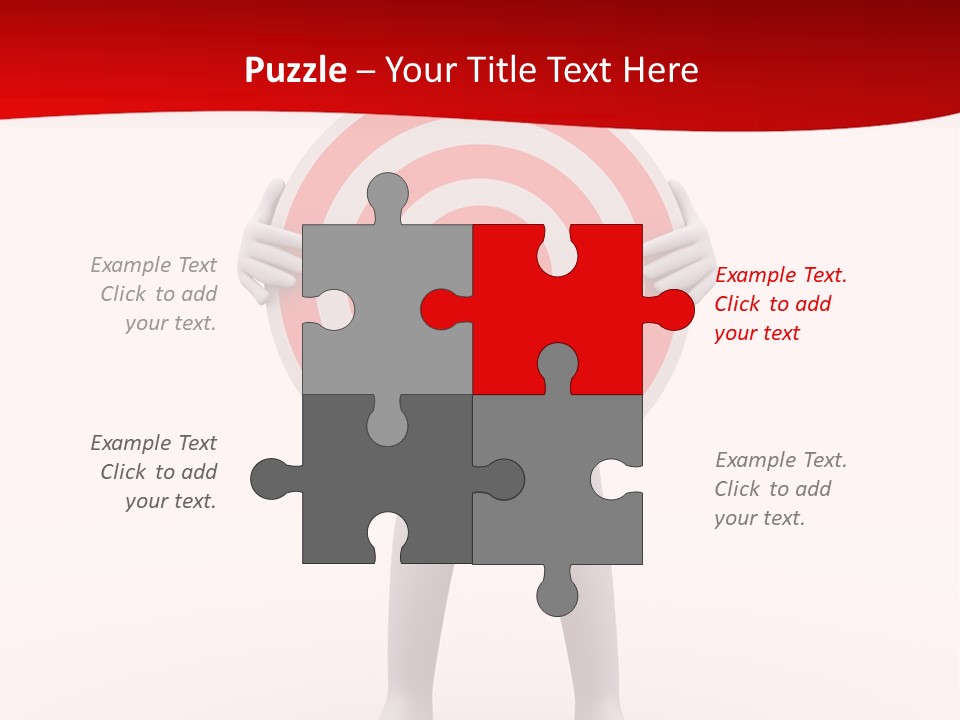 Stand Graphic Ring PowerPoint Template