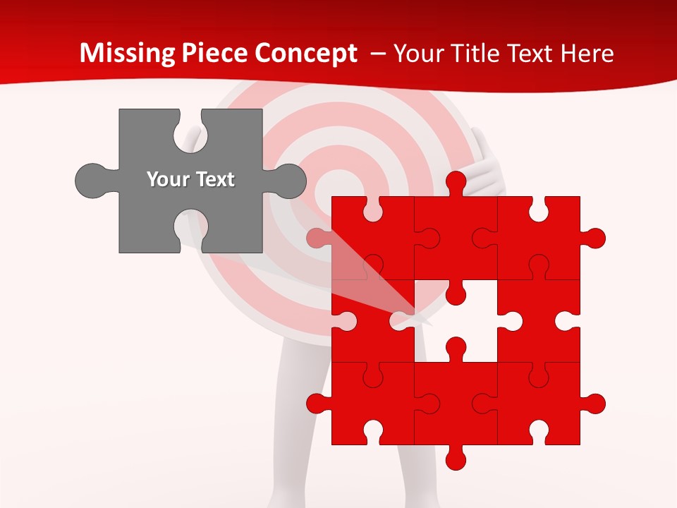 Stand Graphic Ring PowerPoint Template