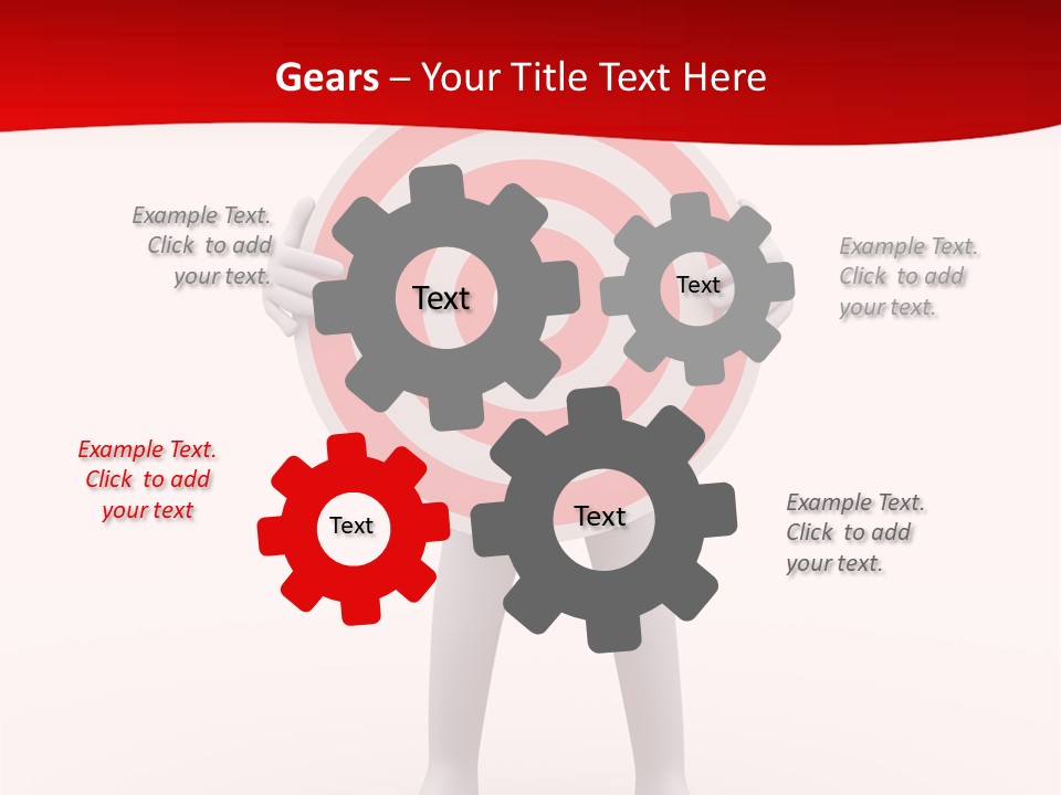 Stand Graphic Ring PowerPoint Template