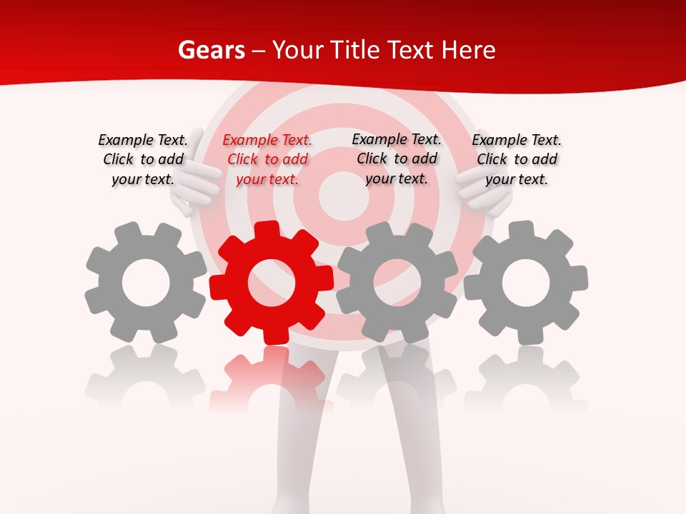 Stand Graphic Ring PowerPoint Template