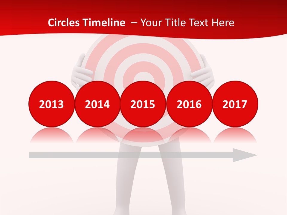 Stand Graphic Ring PowerPoint Template