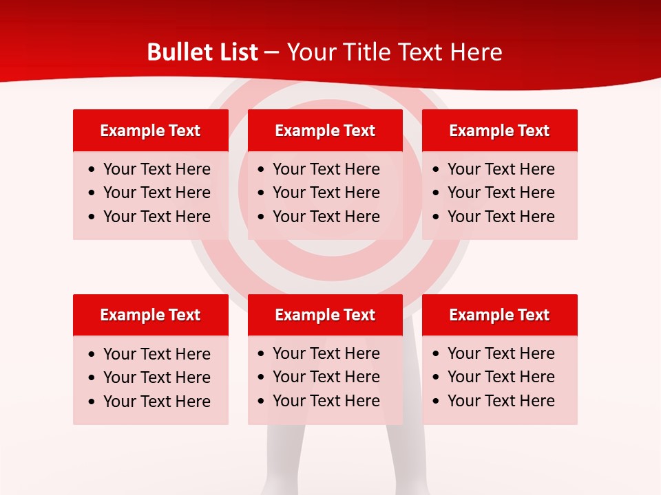 Stand Graphic Ring PowerPoint Template