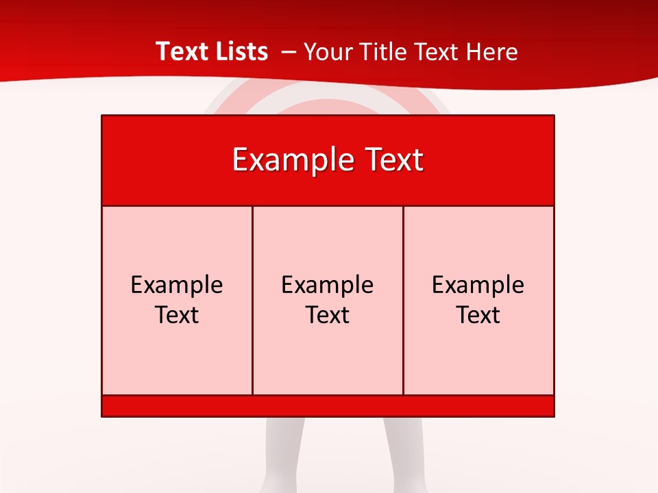 Stand Graphic Ring PowerPoint Template