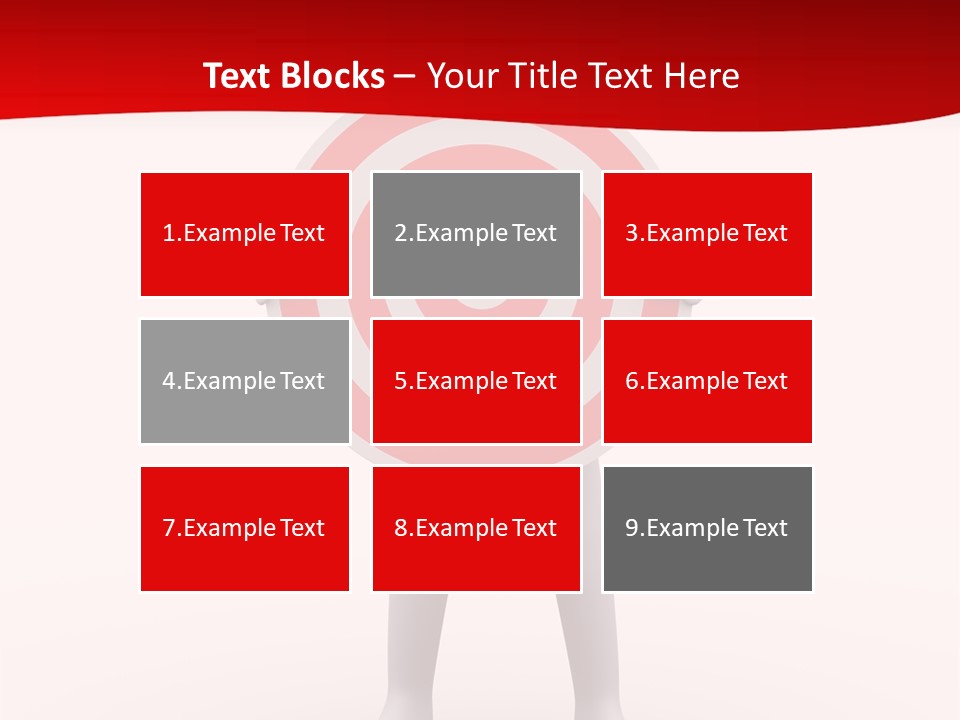 Stand Graphic Ring PowerPoint Template