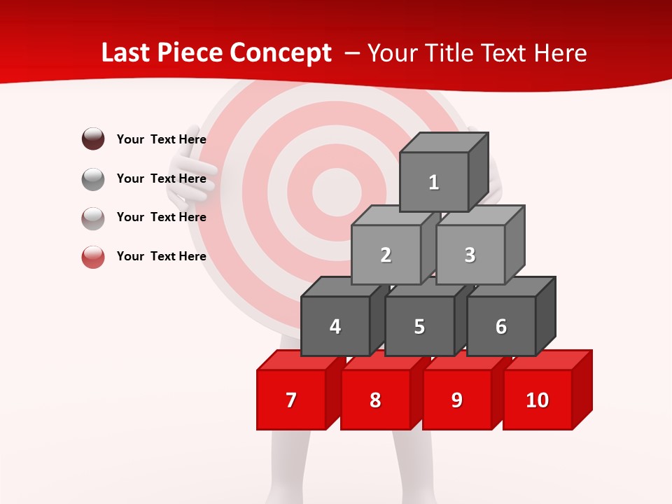 Stand Graphic Ring PowerPoint Template