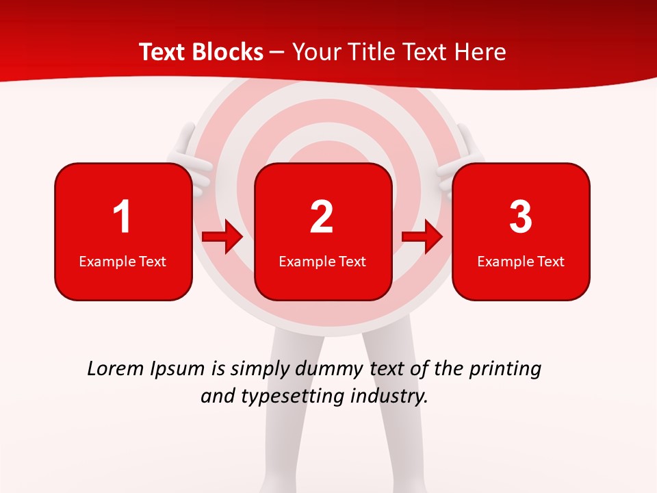 Stand Graphic Ring PowerPoint Template