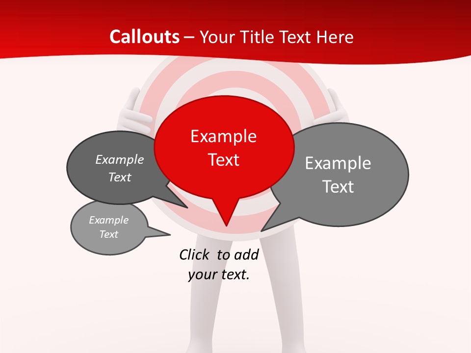 Stand Graphic Ring PowerPoint Template