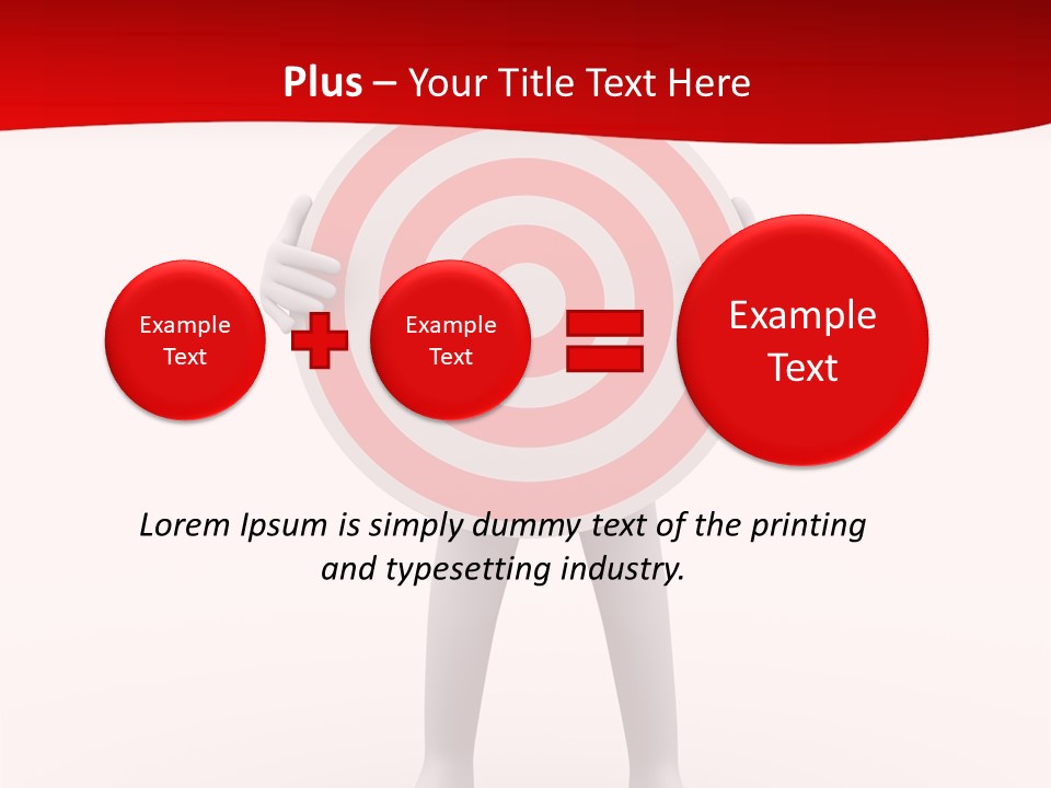 Stand Graphic Ring PowerPoint Template