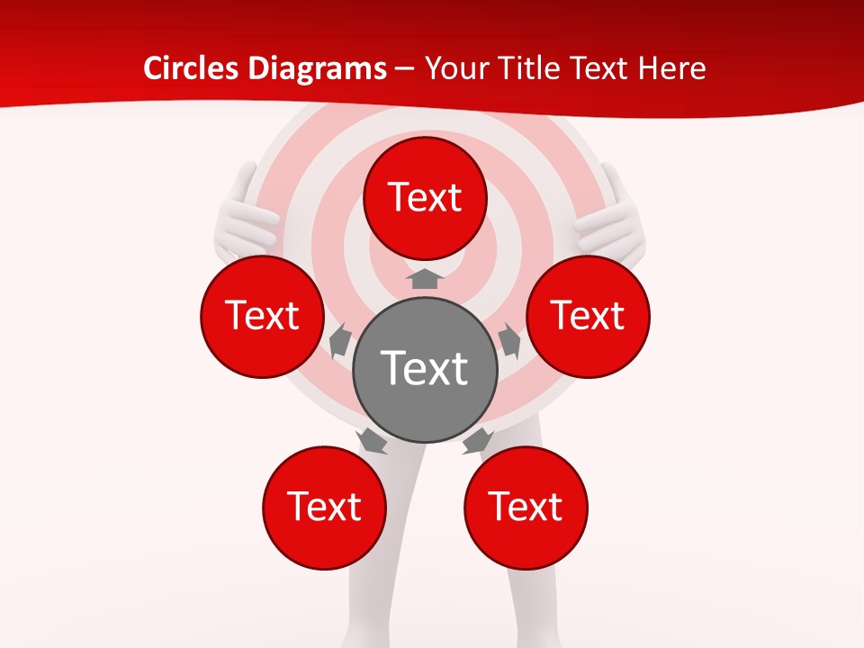 Stand Graphic Ring PowerPoint Template