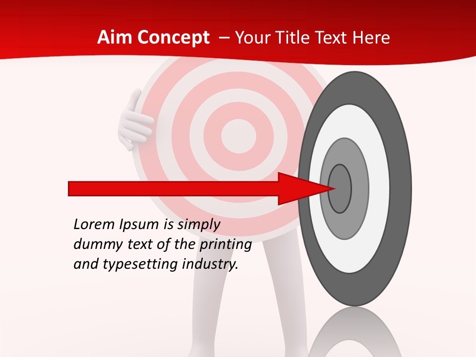 Stand Graphic Ring PowerPoint Template