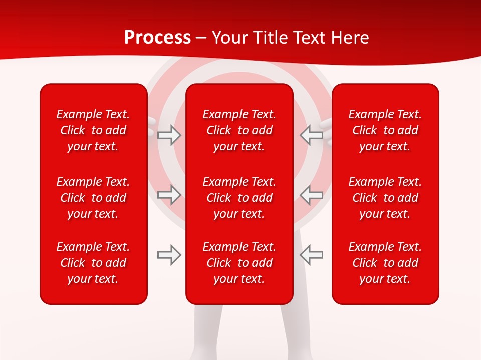 Stand Graphic Ring PowerPoint Template