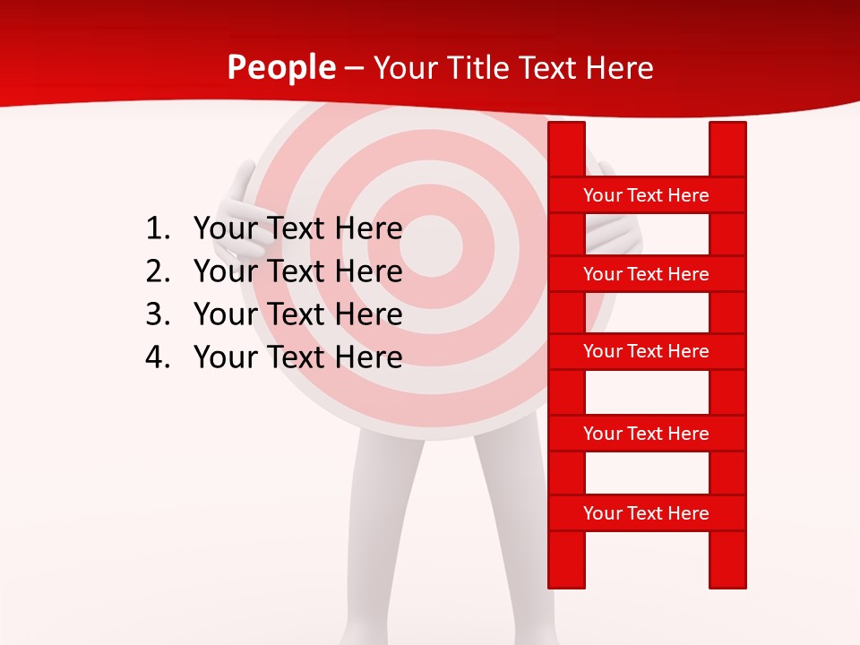 Stand Graphic Ring PowerPoint Template
