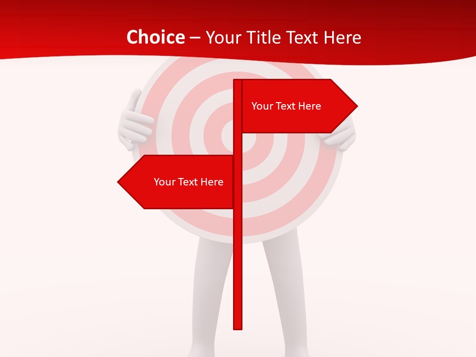 Stand Graphic Ring PowerPoint Template