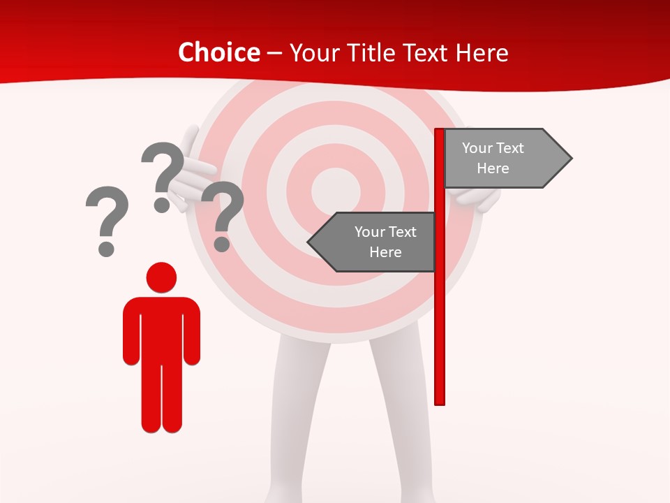 Stand Graphic Ring PowerPoint Template