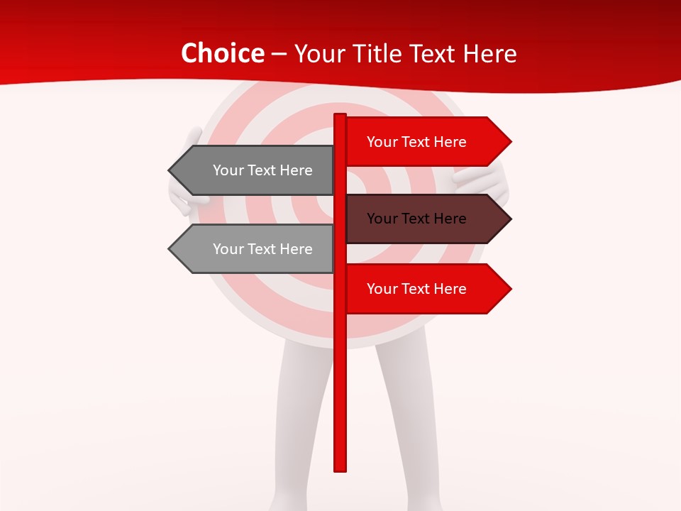 Stand Graphic Ring PowerPoint Template