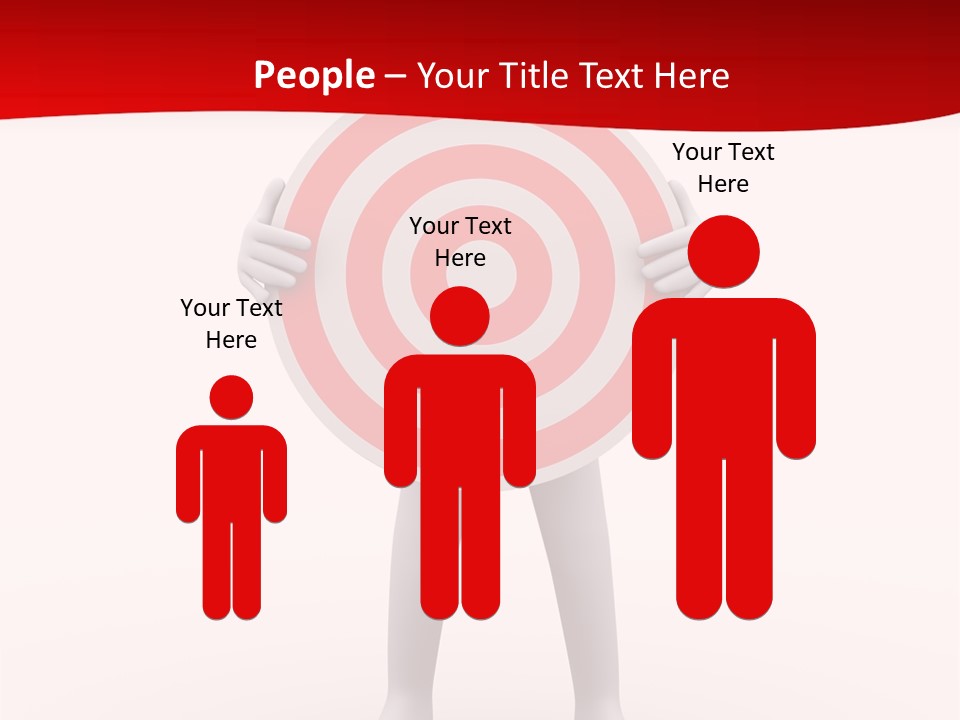 Stand Graphic Ring PowerPoint Template