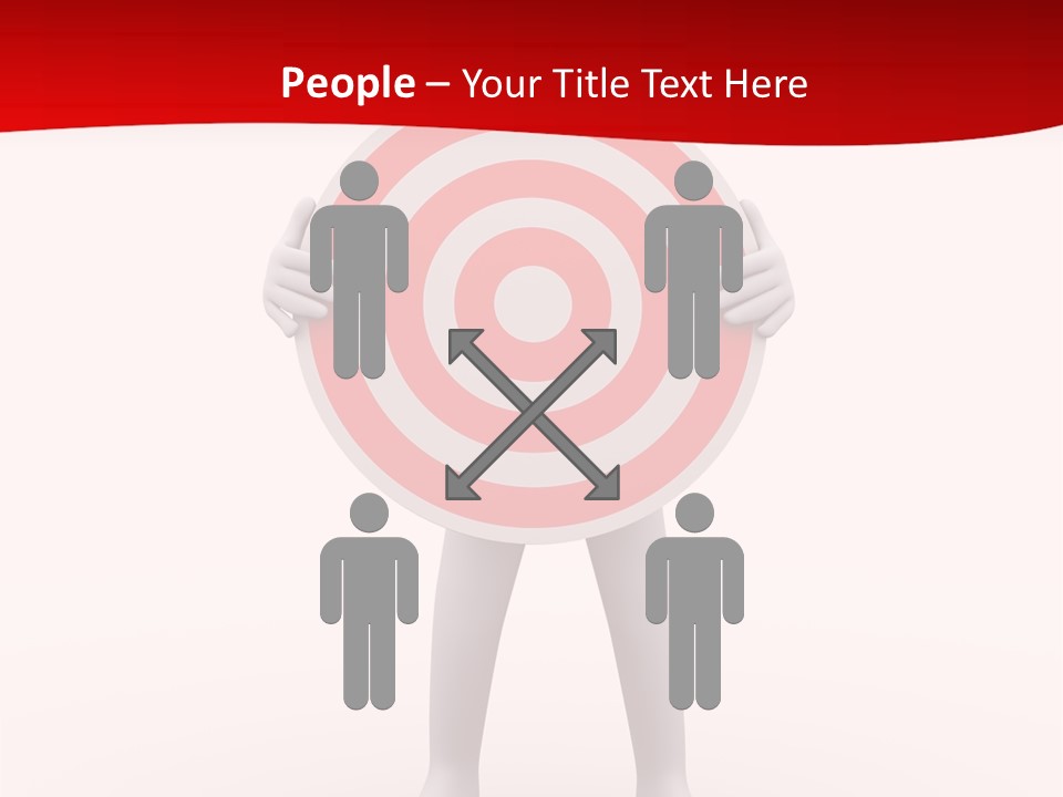 Stand Graphic Ring PowerPoint Template