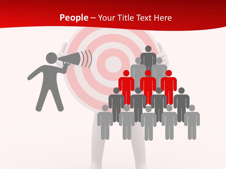 Stand Graphic Ring PowerPoint Template