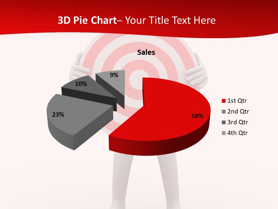 Stand Graphic Ring PowerPoint Template