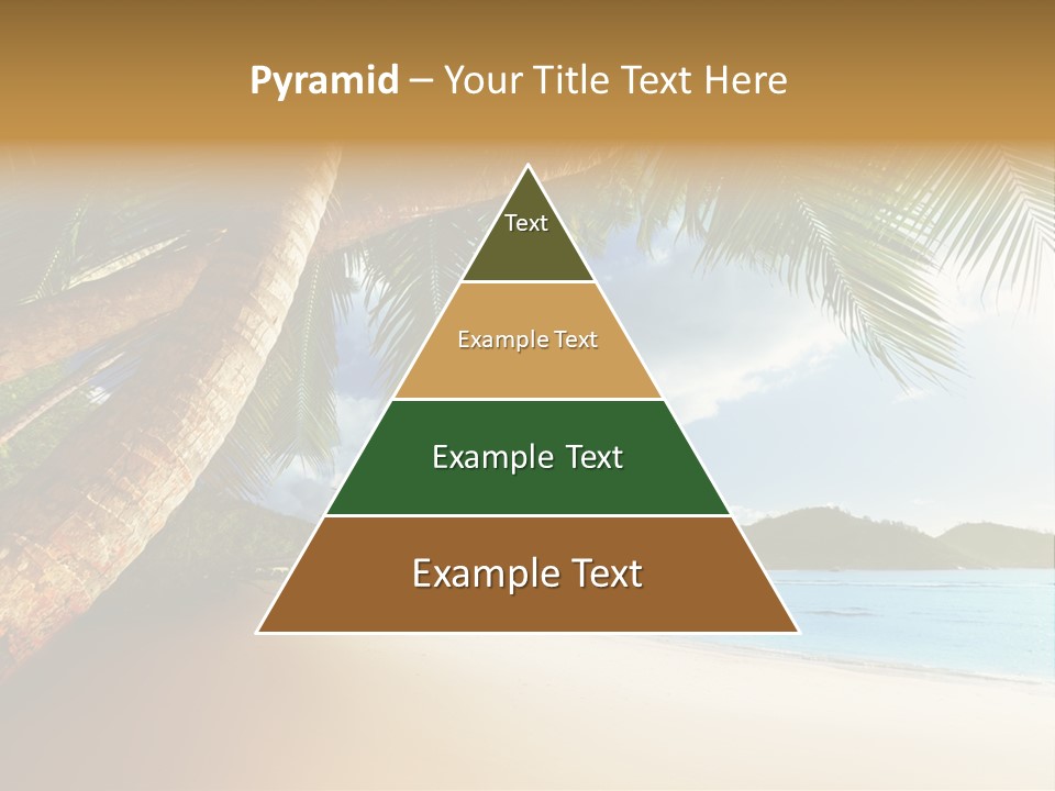Island Down Idyllic PowerPoint Template
