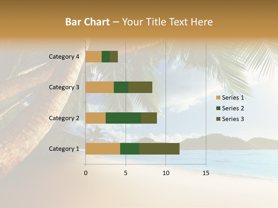 Island Down Idyllic PowerPoint Template