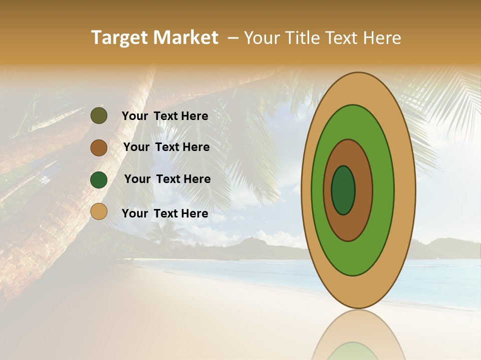 Island Down Idyllic PowerPoint Template