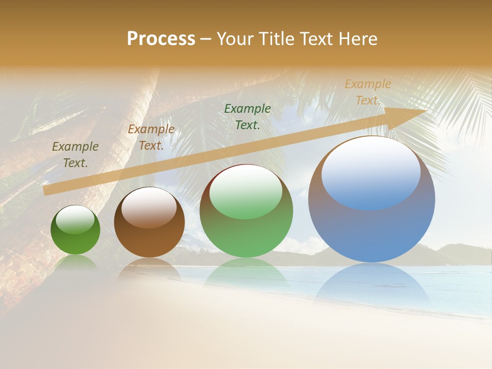 Island Down Idyllic PowerPoint Template