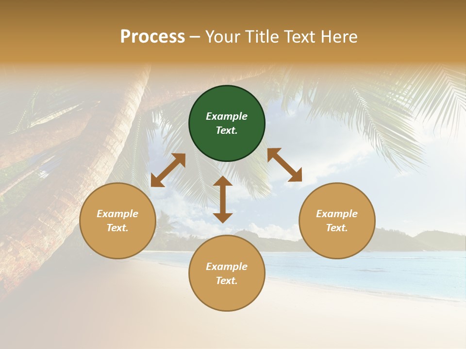 Island Down Idyllic PowerPoint Template