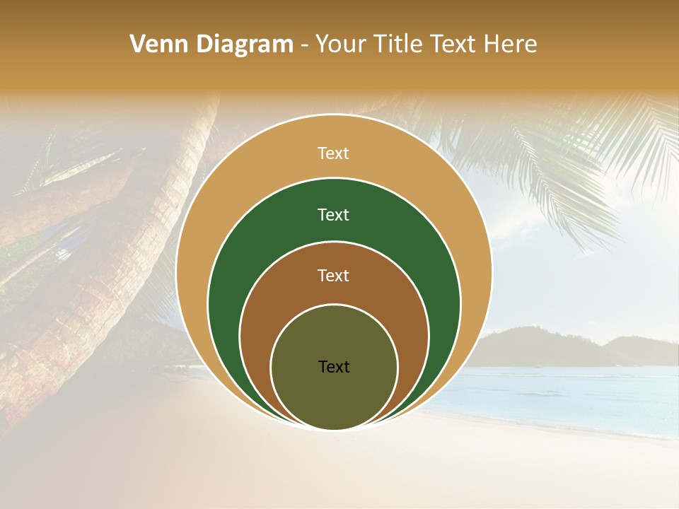 Island Down Idyllic PowerPoint Template