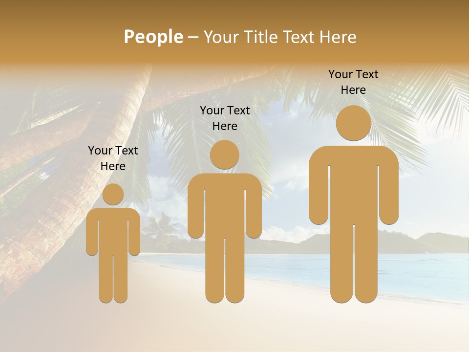 Island Down Idyllic PowerPoint Template