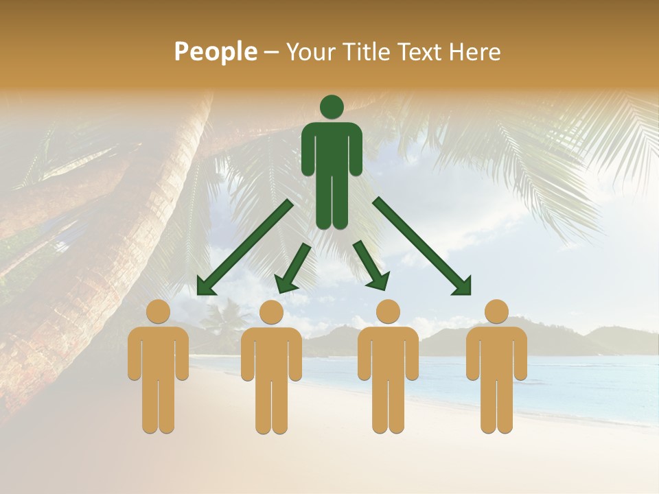 Island Down Idyllic PowerPoint Template